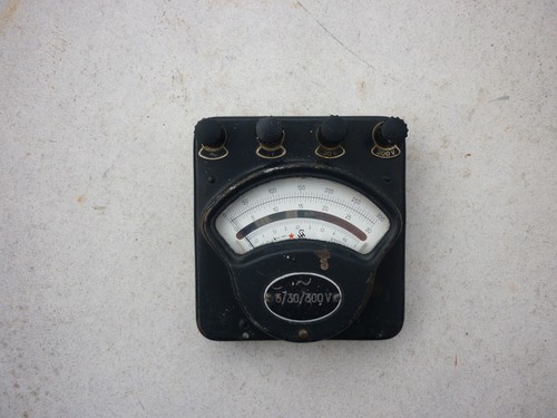 Altes voltmeter siemens - voltmeter,