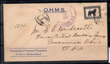Neufundland 1932 Umschlag 100%