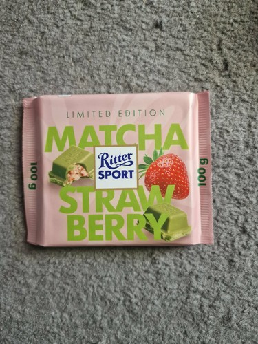 Ritter sport matcha - matcha, strawberry