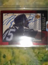 Michael Jordan 1999 UpperDeck Diamond Dreams Auto Card + COA MLB Red Foil Gold 