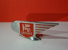 Original alte GRITZNER Schutzblechfigur Emblem Version 2