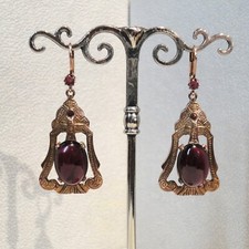 Granatschmuck granat cabochon - granatschmuck,