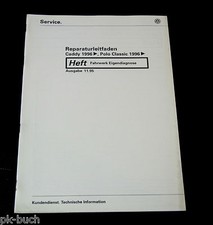 Werkstatthandbuch VW Caddy ( 9KV ) + Polo Classic ( 6KV ) Fahrwerk Eigendiagnose