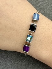 COEUR DE LION Armband Blau