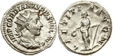 Antike Römisch Kaiser Gordian III AD 238-244 Antoninian Laetita Rom 1170/20E