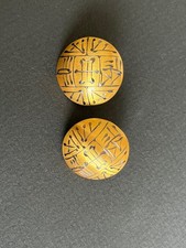 Ohrstecker, vergoldet mit