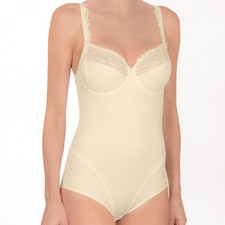 LUXUS PUR: Felina Rhapsody Body mit Bügel, 100 Cup C,vanille,NEU&OVP 119,95 EURO