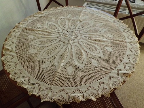 Tischdecke beige durchmesser - tischdecke,, beige,