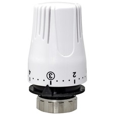 Heizkörper Thermostatkopf M28x1,5 Knopf Heizungsregler Weiss für HERZ / Heimeier