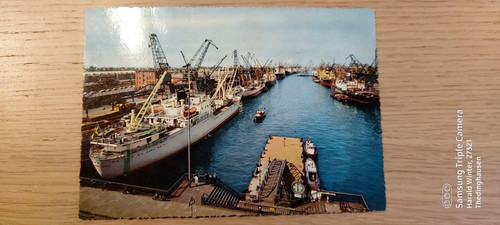 Postkarte bremen hafen 934 - hafen, 934/12