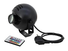 EUROLITE LED-Pinspot Punktstrahler PST-9W TCL Spot RGB mit IR-Fernbedienung