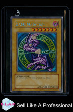 DARK MAGICIAN YUGIOH DDS-002 2002 DARK DUEL STORIES SECRET RARE ENGLISH