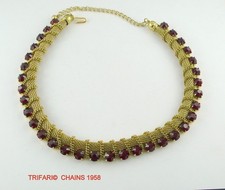 TRIFARI© , COLLIER "CHAINS" 