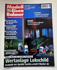 ModellEisenBahner - Heft 8/1999 - Schmalspur auf Bornholm, Lokschilder