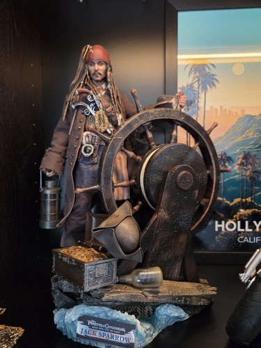 Hot toys figur jack sparrow - figur,