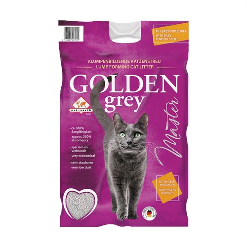 Golden grey master katzenstreu - golden,