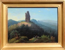 August Ludwig Eduard Boll Reichsburg Kyffhäuser Caspar David Friedrich Romantik