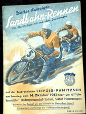 54639 Programm Heft Sandbahn