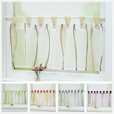 Scheibengardinen Küche