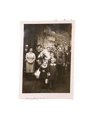 Foto - Soldat - Uniform - Koppel - Schirmmütze -Hochzeit - Braut - 2. Weltkrieg