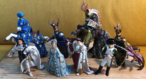 Papo ritter pferde historische - ritter,