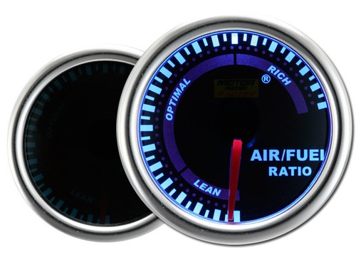 Motor meter smoke led blau - meter,