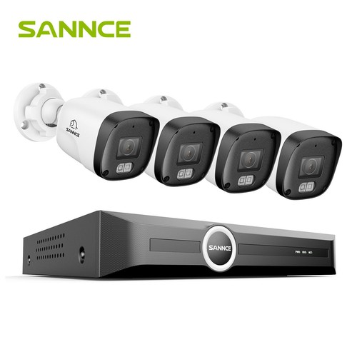 Sannce 3mp poe - 4x, kameras