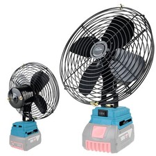 Für Bosch GBA 18V 8 Zoll Akku Ventilator Camping Lüfter Tragbar Mini Akku-Lüfter
