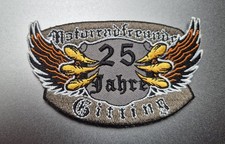 MC MF Patch Aufnäher Motorradfreunde Gitting 25 Jahre Rocker Kutte