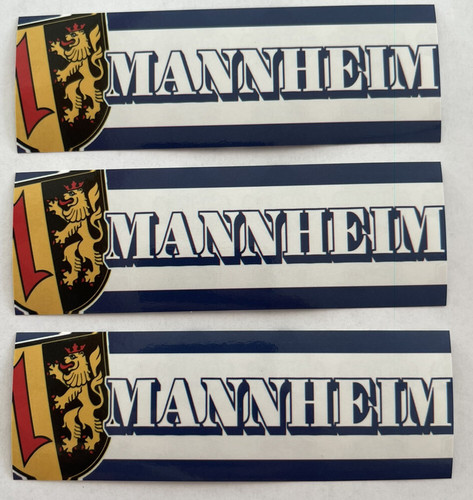 Mannheim aufkleber sticker - aufkleber,