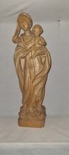 Madonna mit Kind Holz geschnitzt Maria mit Jesuskind Holzfigur
