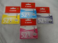 Original Canon CLI521 / CLI-521 Tintenpatronen SET KMCY 4 Farben f. Canon iP3600