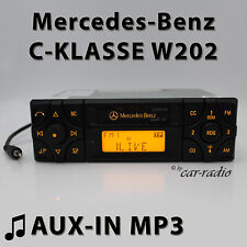 Mercedes W202 Radio Audio 10 BE3100 MP3 AUX Becker Kassettenradio C-Klasse S202