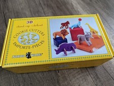 Nordic Ware 3D  Kunststoff Backen Ausstechformen Kekse 6 Zootiere - 12 Formen  