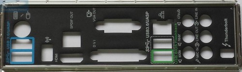 Asus shield blende - i/o, io