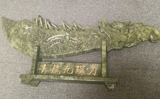 Drachenschwert  50cm. Nephrit