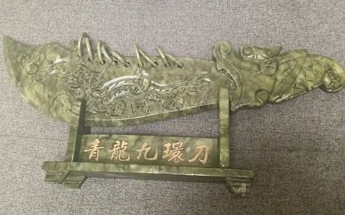 Drachenschwert 50cm nephrit - ,