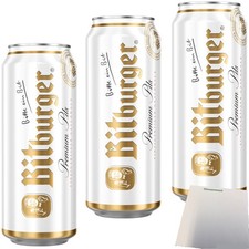 Bitburger Premium Pils Vol. 4,8 % 3er Pack 3x0,5L Dose Einweg Pfand  usy Block