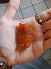 Bernsteinfigur Eule