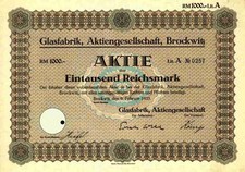 Glasfabrik Brockwitz Dresden