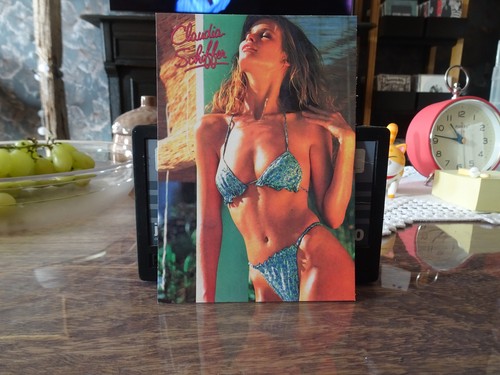 Claudia schiffer postkarte - ++,