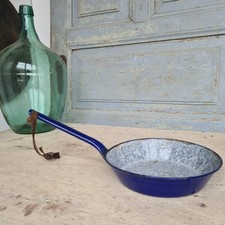 C7223 alte emaille pfanne - alte,