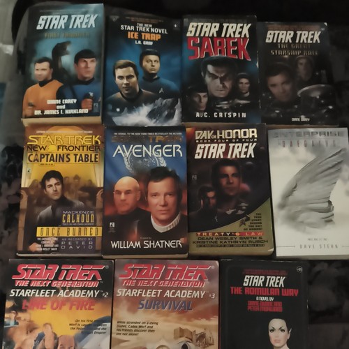 Star trek bücher sammlung - star,