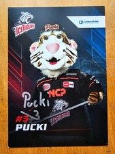 Pucki Autogrammkarte signiert - Nürnberg Ice Tigers - 2020-2021 | EHC 80 DEL NIT