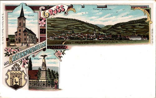 Litho gruss aus - litho,