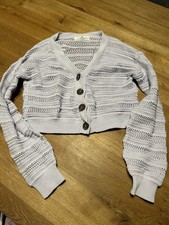 H&M Strickjacke Flieder Gr