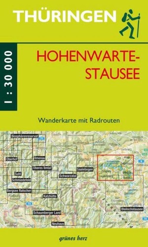 Wanderkarte hohenwarte stausee - wanderkarte, hohenwarte-stausee
