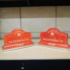 Tyskie 2x Kartenhalter