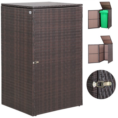 Casaria mülltonnenbox - casaria®,