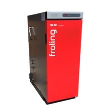 fröling S3 Turbo 30 kW mit S-Tronic Lambda Scheitholzkessel Holzvergaser